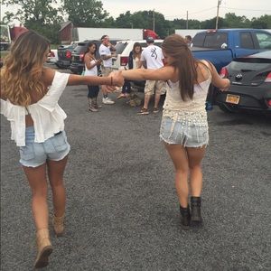 Off the shoulder top